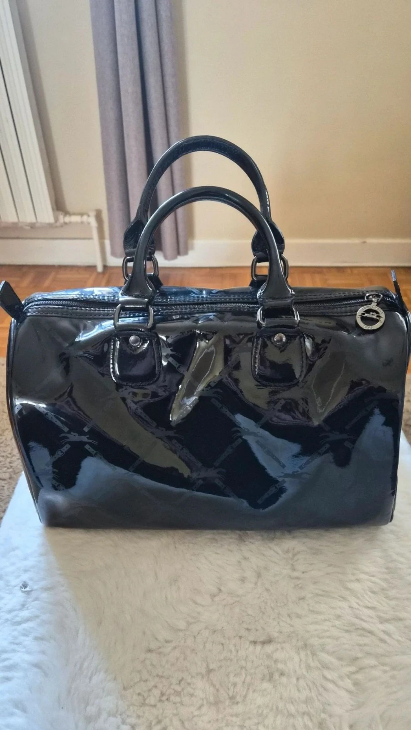 Longchamp women’s bag black 25x30cm – photo 2